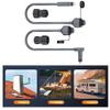 Autilyshop CAT5e Ethernet Extension Cable for SPX to V2 Gen 2, IP68, 0.5 m, Gray (B Straight) view 2