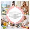 Airtight Food Storage Container, Refrigerator Organizer, 12 x 10 cm view 3