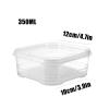 Airtight Food Storage Container, Refrigerator Organizer, 12 x 10 cm view 4