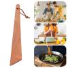 Wooden Spatula - Long Handle Cooking Tool view 3