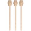 OSALADI 3-Piece Wooden Honey Dipper Set view 1