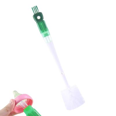 Multifunctional Baby Bottle Brush with Long Handle