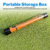 31.1-Inch Golf Putter Practice Mat with Push-Rod Doors view 2