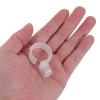 BESPORTBLE Windproof Plastic Hanger Clips, White, 50 Pack view 3