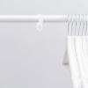 BESPORTBLE Windproof Plastic Hanger Clips, White, 50 Pack view 4