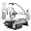 Desktop Scroll Saw with Tilting Table, Work Light, and Variable Two-Way Speed for Precision Woodworking view 1
