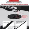 Desktop Scroll Saw with Tilting Table, Work Light, and Variable Two-Way Speed for Precision Woodworking view 3