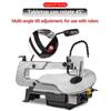 Desktop Scroll Saw with Tilting Table, Work Light, and Variable Two-Way Speed for Precision Woodworking view 4