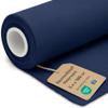 Cotton Fabric by the Meter, 5 m x 160 cm, Navy Blue, Oeko-Tex view 1