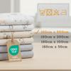 Cotton Fabric by the Meter, 5 m x 160 cm, Navy Blue, Oeko-Tex view 2
