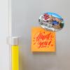 3D Magnet Florence - Oval Lily with Old Bridge, Old Palace, Dome view 2