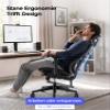 Stane Ergonomic Office Chair, PC Chair with Footrest, High Weight Capacity view 4