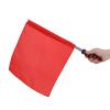 DIYEAH 6-Pack Stainless Steel Referee Hand Signal Flags, Red, Yellow and Green Safety Warning Flags for Soccer, Sports and Traffic Safety view 4