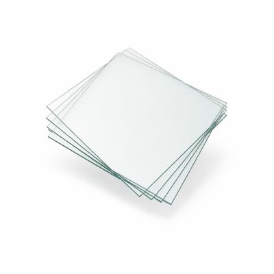 KM FOTO Replacement Glass, Tempered 1.8 mm, Polished Edges, Clear Glass, DIN A4 21 x 29.7 cm, 3-Pack