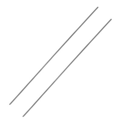 BESTonZON 2-Pack High-Temperature Resistant Tungsten Wire 3mm x 20cm for Jewelry Making and Ceramic Firing