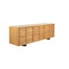 Zuiver Raster Low Sideboard Natural view 3