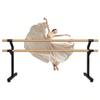 Freestanding Ballet Barre, Solid Wood Stretch Bar for Home and Studio view 1