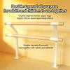 Freestanding Ballet Barre, Solid Wood Stretch Bar for Home and Studio view 3