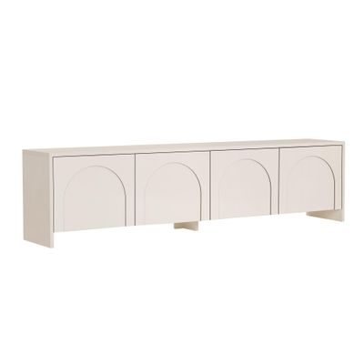 Modern Cream TV Stand, 180 cm Wide