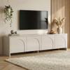 Modern Cream TV Stand, 180 cm Wide view 2