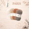 NAKO Paris 217 Black Premium Yarn, 100 g, Soft Fluffy Yarn with mySearose Label view 4