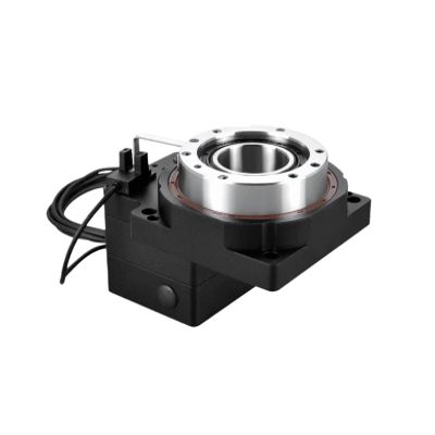 Hollow Rotary Drive, 5:1 Ratio, Hollow Rotary Platform Reducer for Stepper Servo Motor, Electric Indexing Rotary Table, Replacement for DD Motor Cam Divider (ZCT085-14mm 60 Servo)