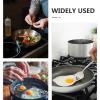 Homoyoyo 2-Piece Small Iron Frying Pan Set, 12 cm and 16 cm view 3
