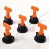Tile Leveling System, 51 Pieces, with Wrench, PP and Manganese Steel view 4