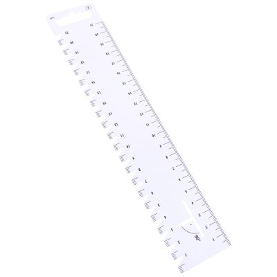 Hemobllo Multifunctional Plastic Patchwork Ruler 21cm