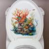 Toilet Seat Wall Sticker - Underwater World view 3