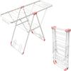 2-Tier Folding Clothes Drying Rack, Lightweight Aluminum, Indoor and Outdoor view 1