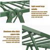 2-Tier Folding Clothes Drying Rack, Lightweight Aluminum, Indoor and Outdoor view 3
