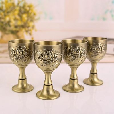 Vintage Zinc Alloy Wine Cup