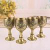 Vintage Zinc Alloy Wine Cup view 1