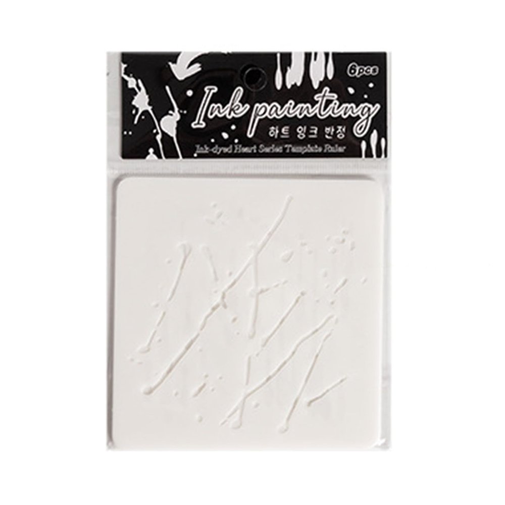 6 Heart Drawing Stencils