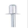 Blind Pop Rivets M2.4, M3.2, M4, M5, M6, Aluminum/Stainless Steel, Black Countersunk Exhaust Rivets, 10–50 pcs (M5 x 8 mm, 30 pcs) view 1