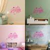 Rose Red Table Tennis Player PVC Wall Decal, 48 x 74.1 cm, Wall-Safe view 4