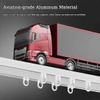 Heavy-Duty Double Curtain Track, Aluminum Ceiling Rail, Ultra-Thin Internal-Runner Track, Black, 3.4 m view 3