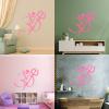Om Symbol Yoga Trishula Hindu Script Wall Decal 54 x 59.8 cm Pink, Does Not Fall Off view 3