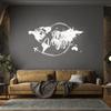 Vinyl Wall Decal, “Have a Good Trip” Quote, 54 x 91.5 cm, Waterproof, White view 4