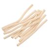 Healvian 10 Pcs Natural Wood Sticks for Crafting view 1