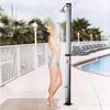 Solar-Powered Outdoor Shower, 2.1 m Pool Shower with 360° Rotating Showerhead view 1