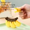 Reusable Food Clips with Magnetic Banana Design view 2
