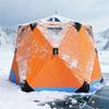Insulated Ice Fishing Shelter for 6–10 People, Gray view 1