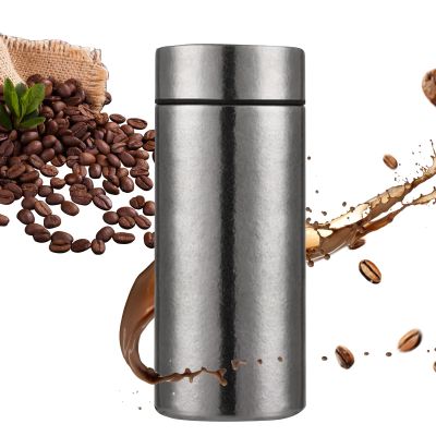 Titanium Water Bottle – Leakproof 200 mL Vacuum-Insulated Flask