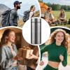 Titanium Water Bottle – Leakproof 200 mL Vacuum-Insulated Flask view 4