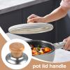 Wooden Lid Multi-Purpose Pot Handle view 2