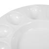 VALICLUD White Ceramic Deviled Egg Serving Tray view 3
