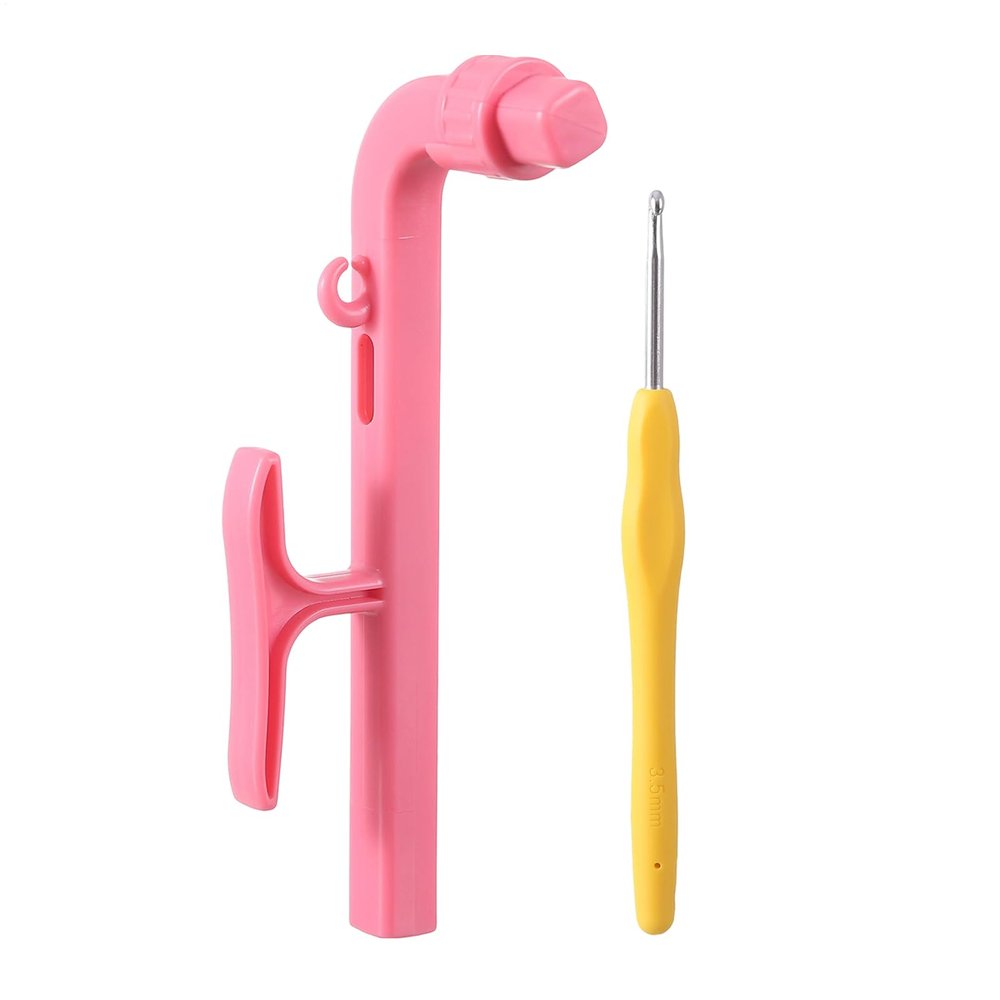 Crochet Holder - Ergonomic Grip Tool & Helper