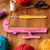 Crochet Holder - Ergonomic Grip Tool & Helper view 3